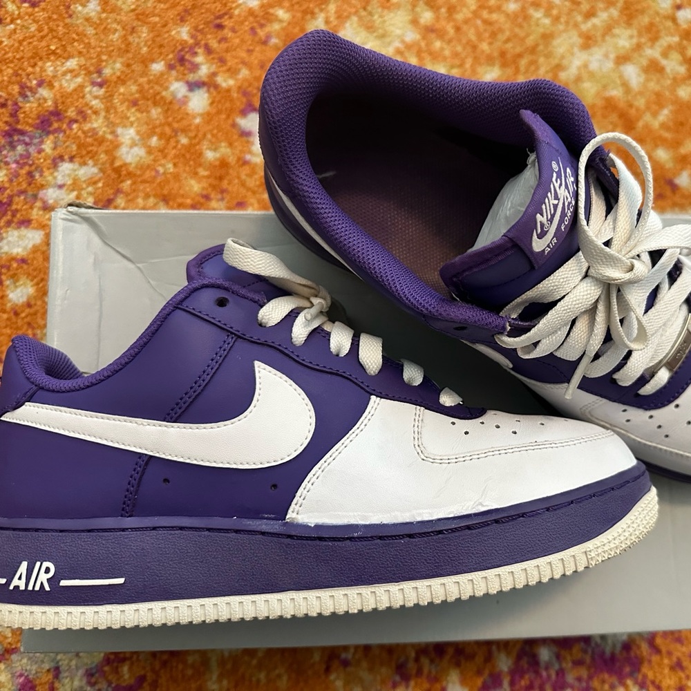 Nike Air Force One’s Purple White